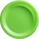Kiwi Green Plastic Dinner Plates 20ct